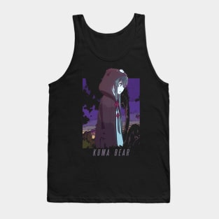 Kuma Kuma Kuma Bear ''FADE AWAY'' V1 Tank Top